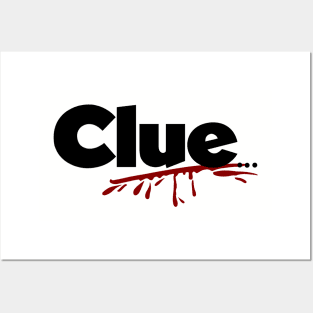 Blood Clue Posters and Art